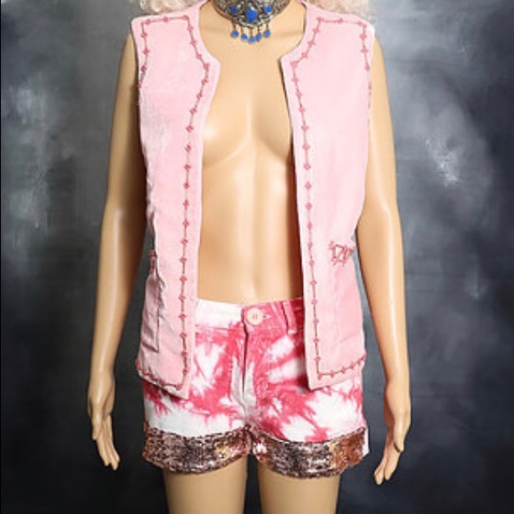 Unisex Velvet Vest